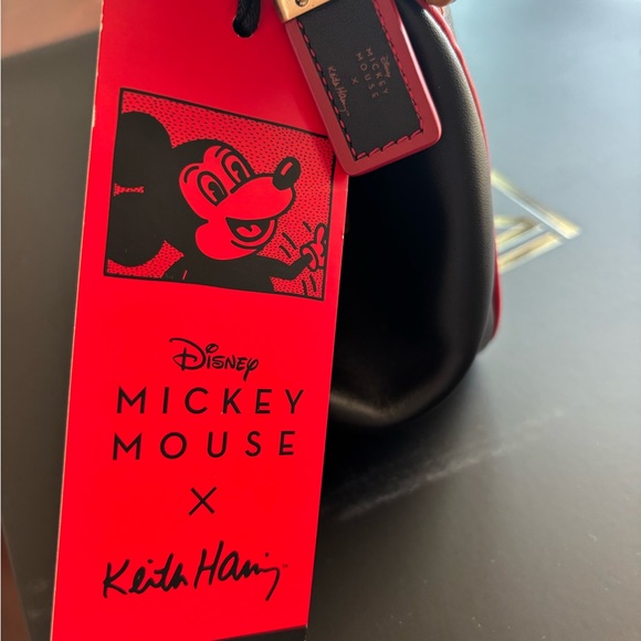 Disney Mickey Mouse X Keith Haring Kisslock Bag💋 NWT! - Picture 9 of 13